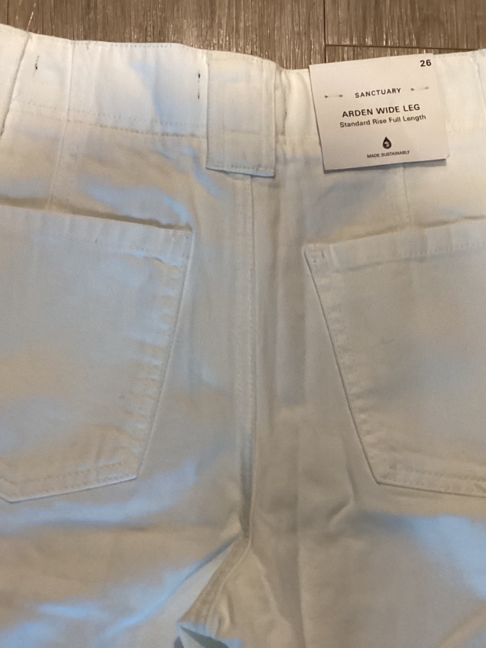 Sanctuary Arden High Waist Wide Leg Jeans, size 26 - Picture 12 of 15